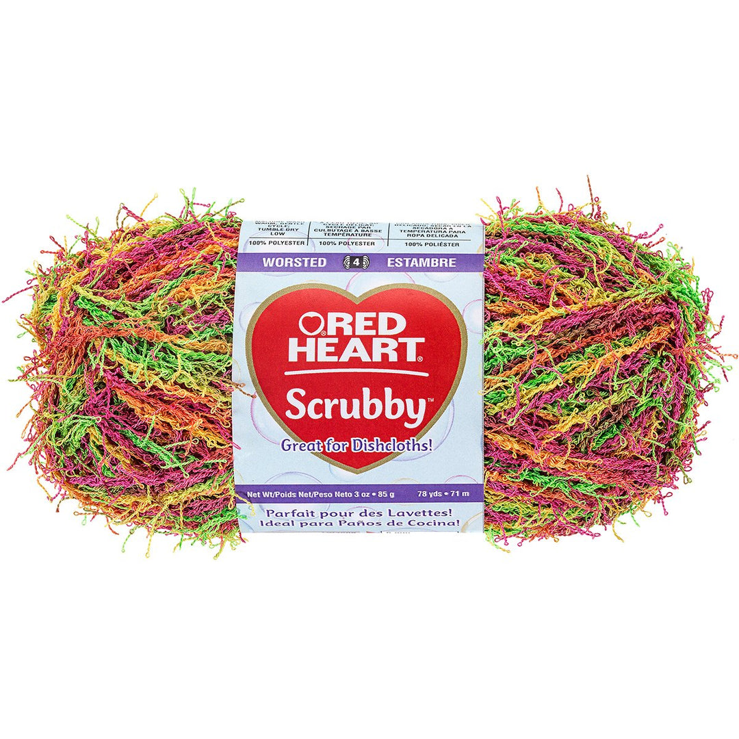 RED HEART Scrubby Yarn, Tropical