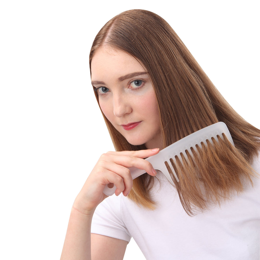 HYOUJIN Wide Tooth Comb Detangling Hair Brush Paddle Ha