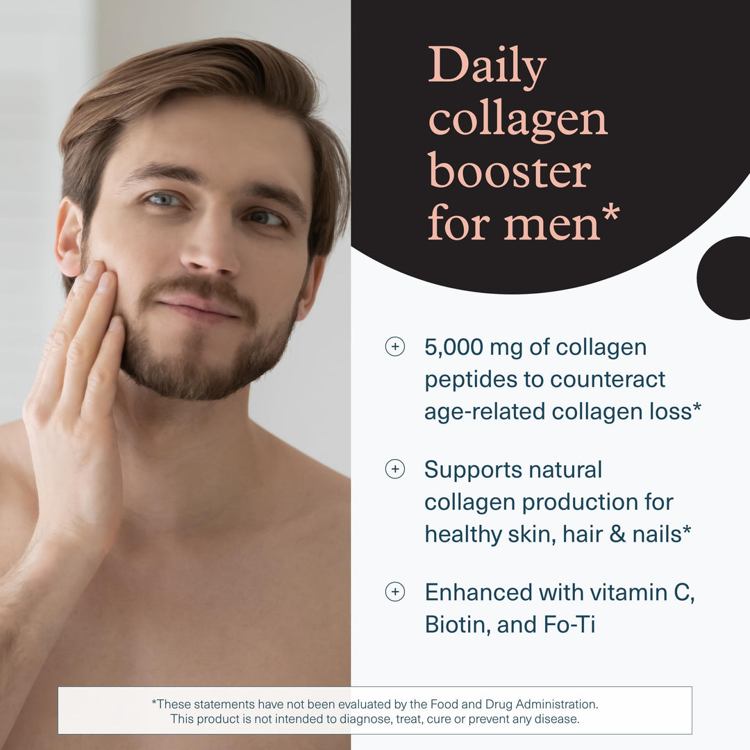 Youtheory Men&#39;s Collagen - Vegetarian Collagen 