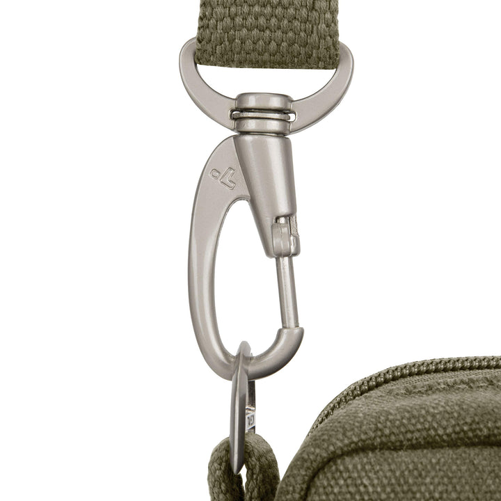 Travelon Anti-Theft Heritage Small Crossbody Bag, Sage 9.75 x 7.75 x 2.5