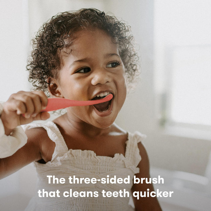 FridaBaby Triple-Angle Toothhugger Training Toothbrush for Toddler Oral Care