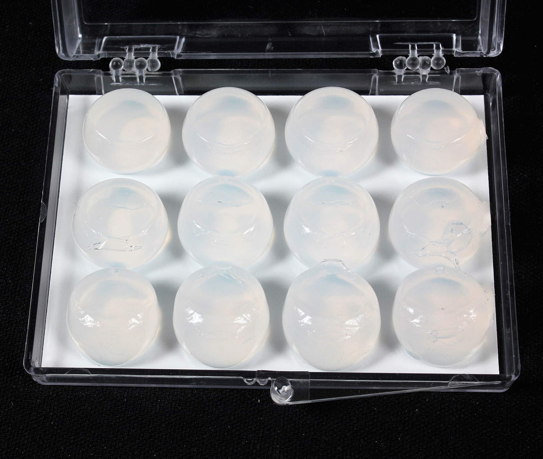 Top Med Soft Silicone Earplugs Value Pack, 6 Pairs Moldable Silicone Putty Ear Plugs for Sleeping, Snoring, Swimming, Travel