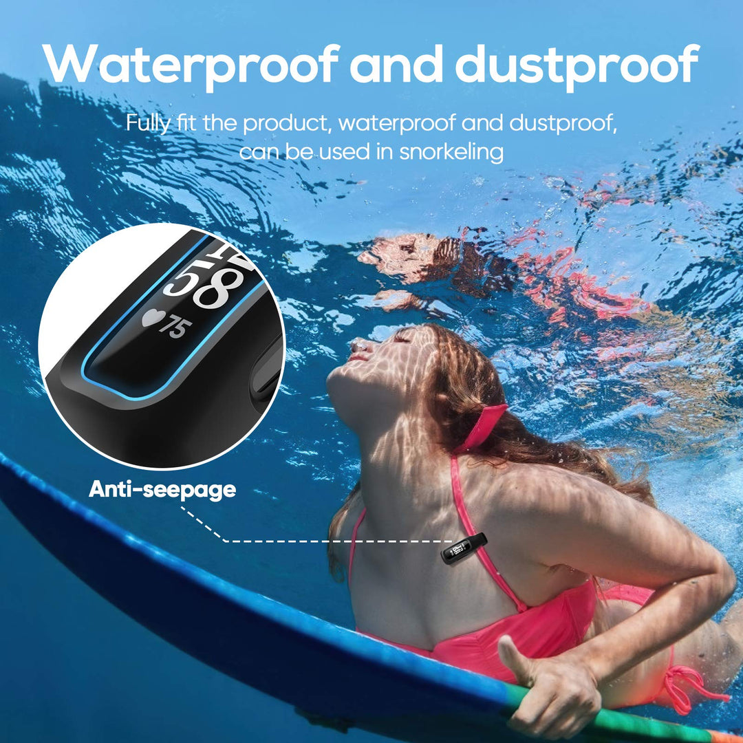 Clip Case Accessory for Fitbit Inspire 3/Inspire 2, Midnight Blue