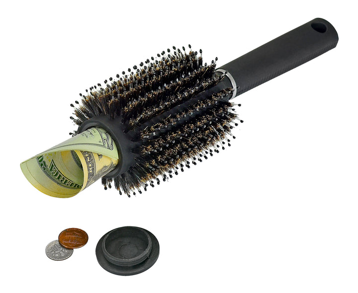 Hair Brush Secret Hidden Diversion Safe -Concealed Storage for Hide Money, Jewelry, and Valuables - Enhance Security with Discreet Storage Solution - Perfect Money Hider for Travel