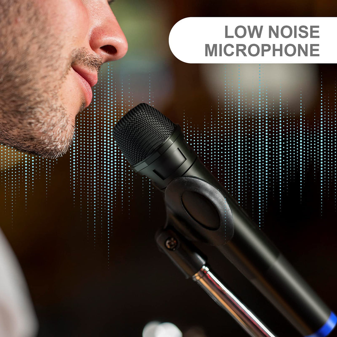 Raddy RS68 Portable Karaoke Machine with Low Noise Wireless Microphone, PA System Rechargeable Bluetooth Speaker with LED Lights for Christmas Birthday Gift Home Party, Supports TF Card/USB/AUX