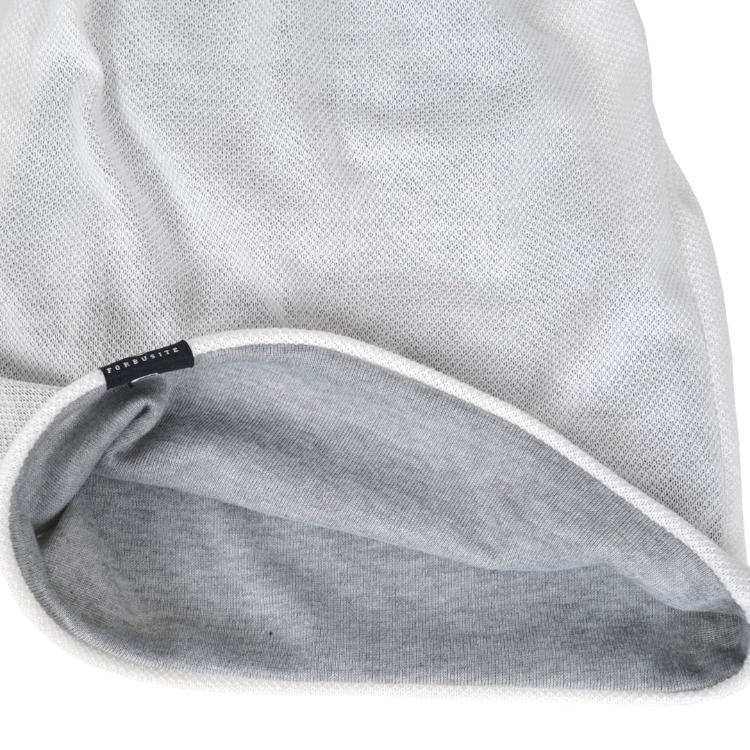 Men Slouch Hollow Beanie Thin Summer Cap Skullcap (Solid White1)