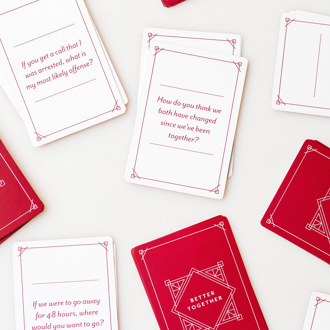 BETTER TOGETHER Honest Conversation Starter Couple Game