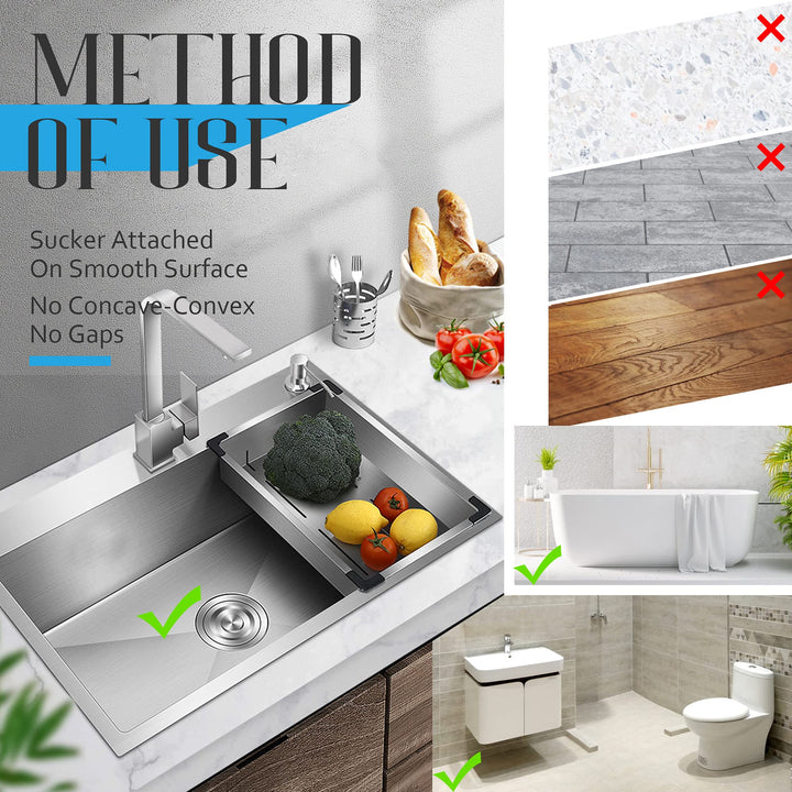 Drain Clean Cover, 5 Pack Soft Suction Silicone Hair Stopper, Easy to Use by Block Hair Great for Bathroom,Bathtub,Kitchen 5 Pack(Grey)