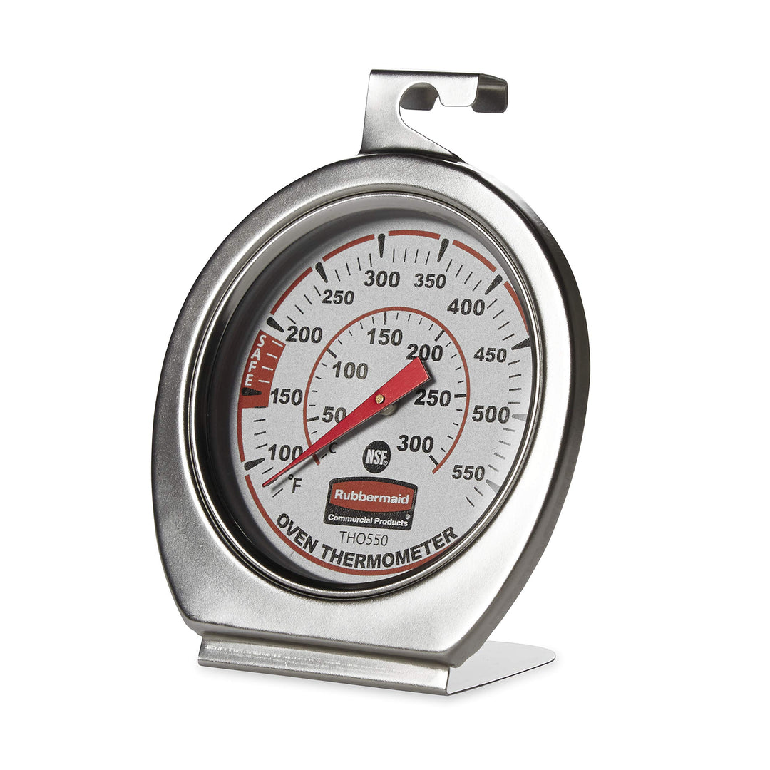 Stainless Steel Monitoring Thermometer, Safe for Inside Oven/Grill/Smoker, 60-580°F Range, Easy to Read Food Thermometer For Food Resturant/Home Cooking