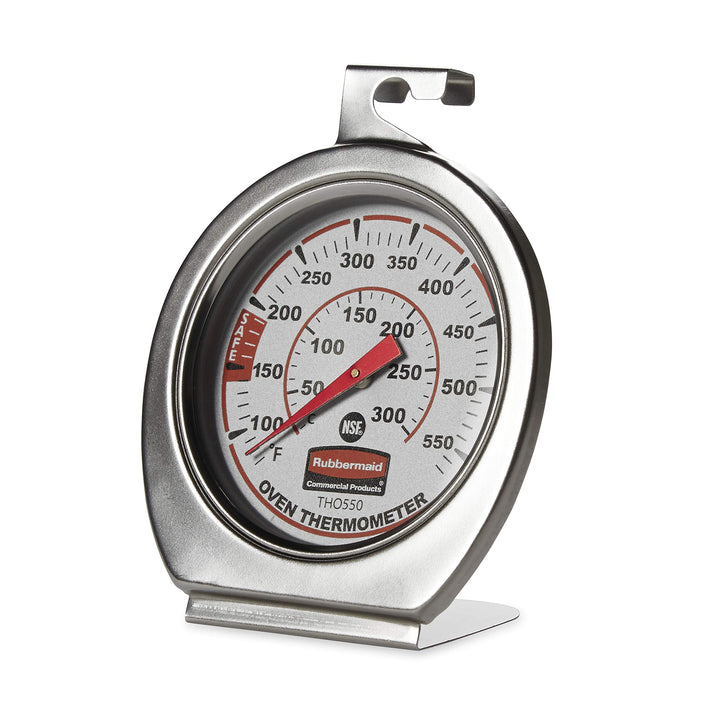 Stainless Steel Monitoring Thermometer, Safe for Inside Oven/Grill/Smoker, 60-580°F Range, Easy to Read Food Thermometer For Food Resturant/Home Cooking
