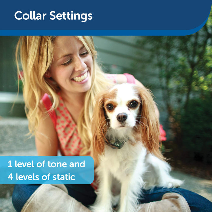 Elite Little Dog In-Ground Pet Fence Receiver Collar - for Dogs Over 5 lb - Waterproof with Tone and Static Stimulation – from The Parent Company of Invisible Fence Brand