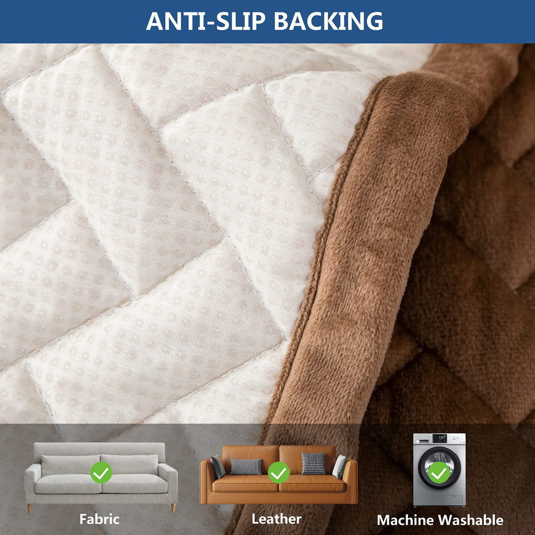 Eismodra Armrest Covers,Couch Cover,Sofa Cover,Backrest