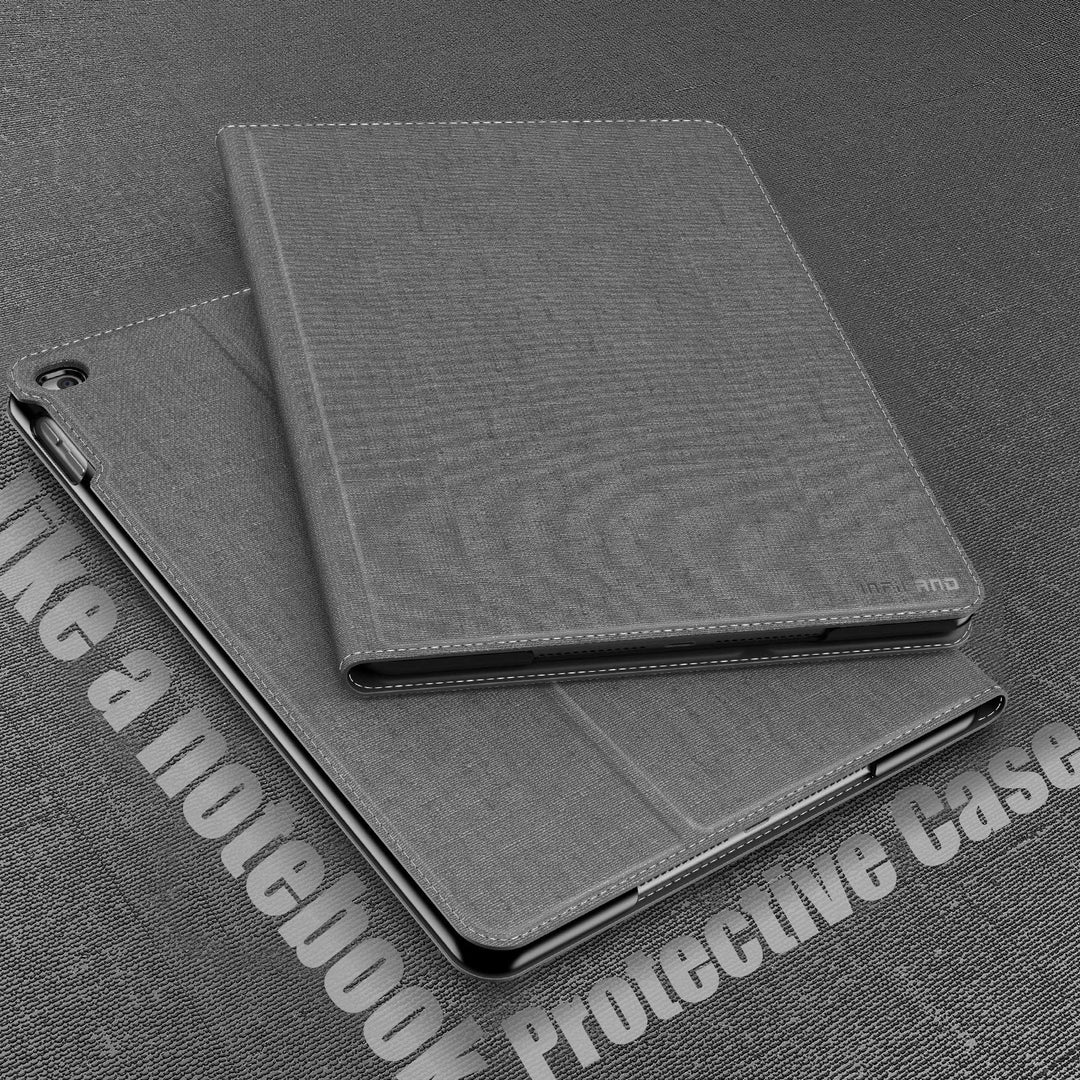 iPad 9.7 2018/2017, iPad Air 2, iPad Air Case, Multiple Angle Stand Cover Compatible with iPad 5th/6th Generation 9.7 inch (Auto Wake/Sleep), Gray