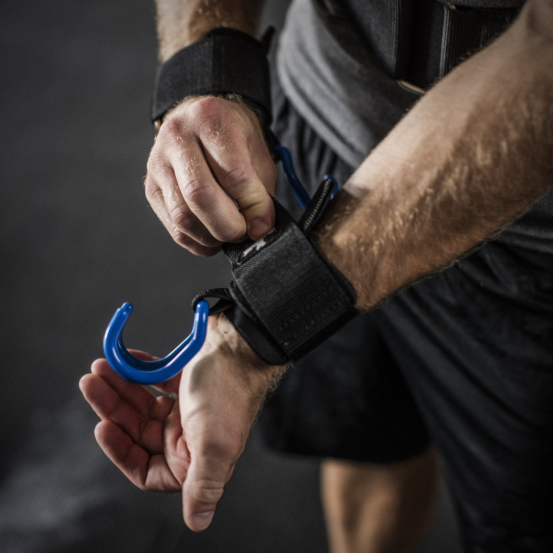Lifting Hooks, Black/Blue