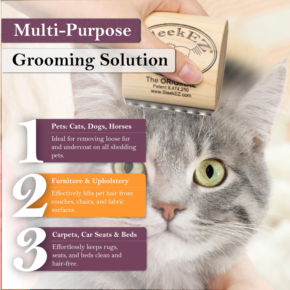 Cat Brush for Shedding & Cat Grooming Supplies, Cat Brushes for Indoor Cats Shedding, Cat Comb, Pet Brush for Cats, Cat Hair Brush, Cat Deshedding Brush, Cat Grooming Brush, Cat Shedding Brush