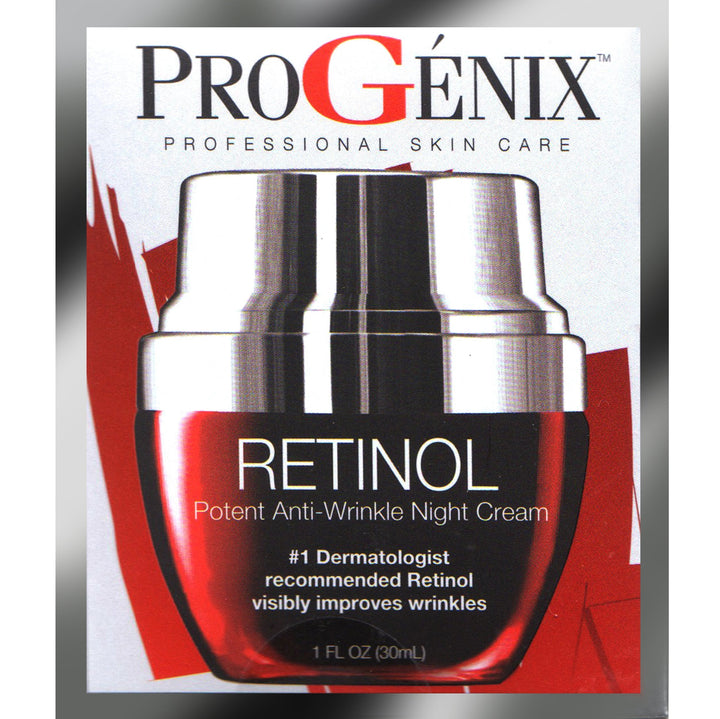 Profesional Skin Care Retinol Anti-Wrinkle Night cream for fine lines, deep wrinkles, sun damaged skin. 1oz