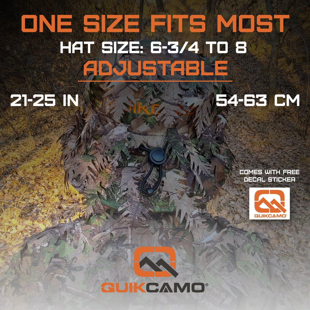 Mossy Oak Original Bottomland Camo Hunting Face Mask for Men, Camo Hunting Hat, Turkey Hunting Mask (Adj, OSFM)