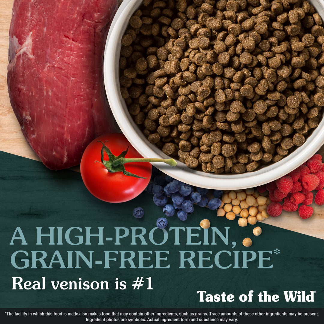 Grain Free High Protein Real Meat Recipe Appalachian Valley Premium Dry Dog Food (418037), 14-Pound
