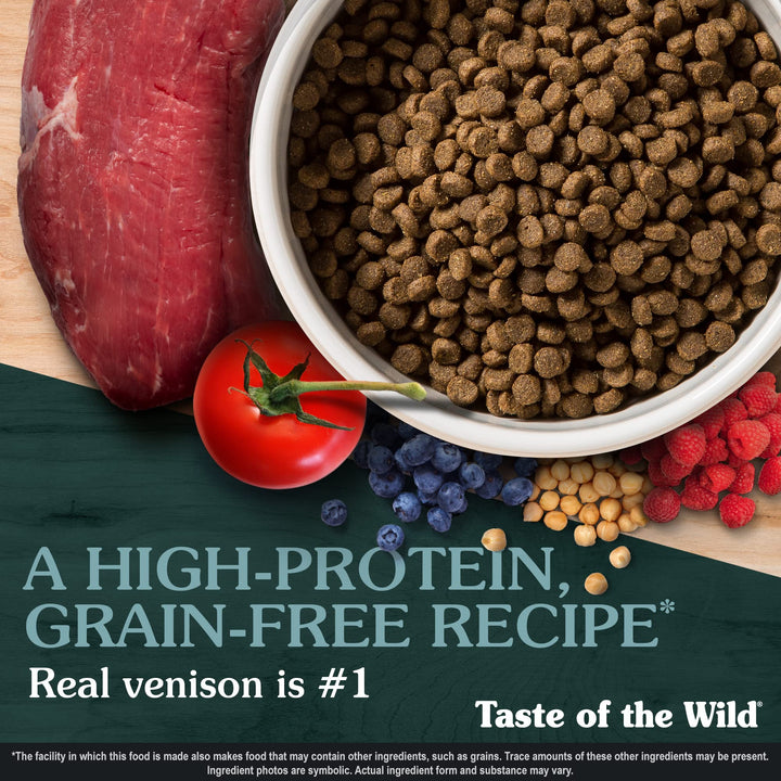 Grain Free High Protein Real Meat Recipe Appalachian Valley Premium Dry Dog Food (418037), 14-Pound