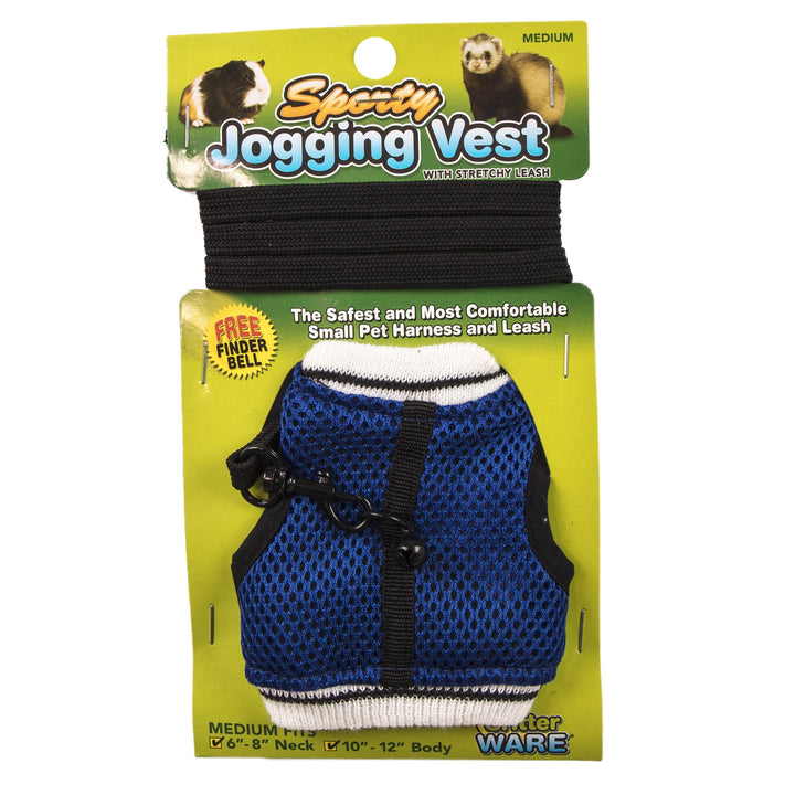 Manufacturing Nylon Walk-N-Vest Pet Harness and Leash for Small Pets, Medium - Colors May Vary