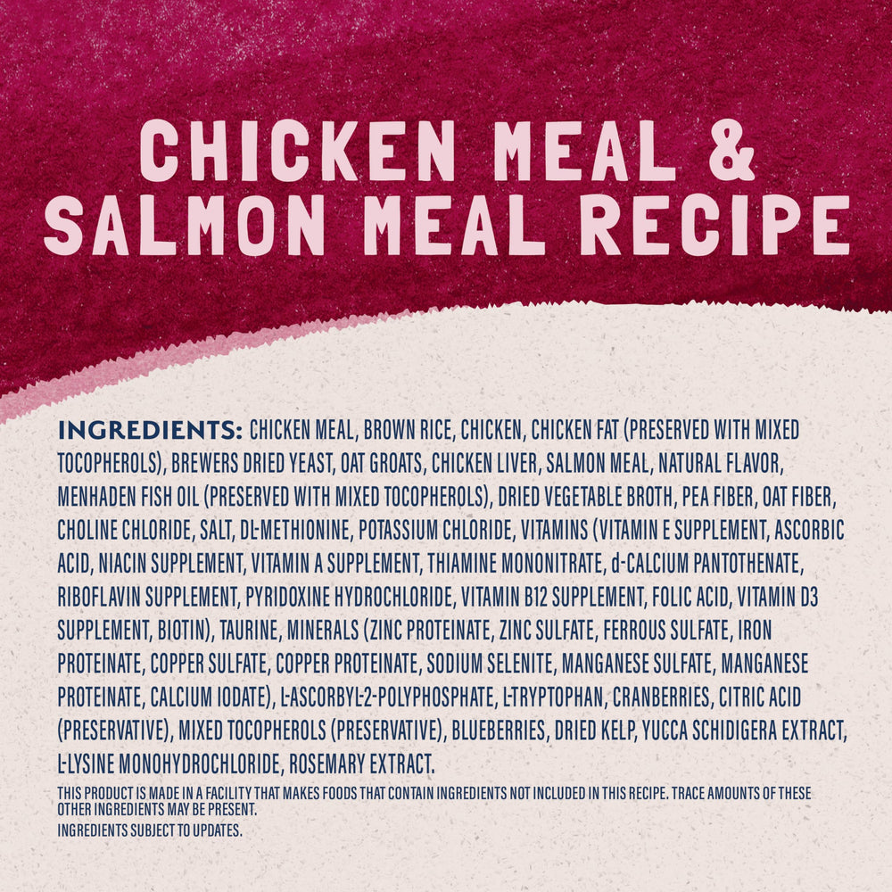 Original Ultra Chicken Meal & Salmon Meal Cat Food Whole Body Health Dry Food for Kittens to Adult Cats 15-lb. Bag