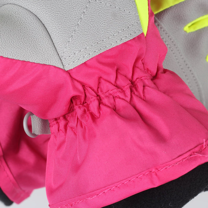 Kids Winter Snow Ski Gloves Children Snowboard Gloves for Boys Girls (Pink-3, M)