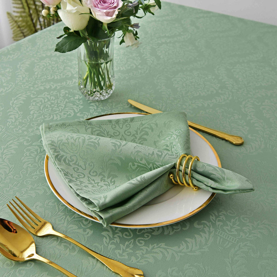 maxmill Jacquard Cloth Napkin 20 x 20 Inch Damask Patte