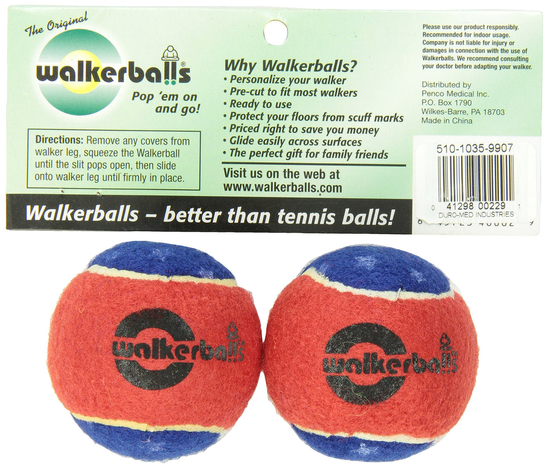 Mabis 510-1035-9907 Walkerballs - Patriotic