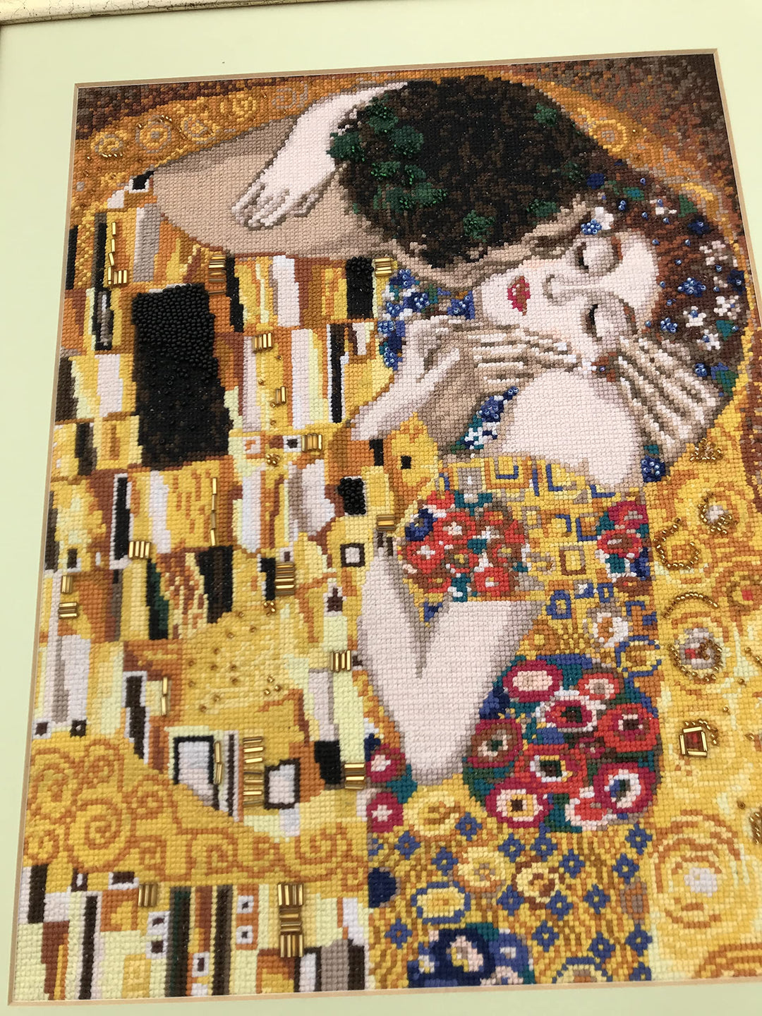 1170 The Kiss After G. Klimt&#39;s Painting