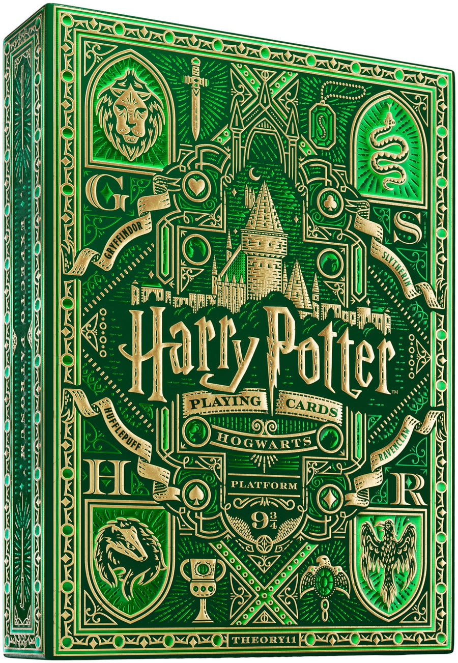 Harry Potter Playing Cards - Green (Slytherin)