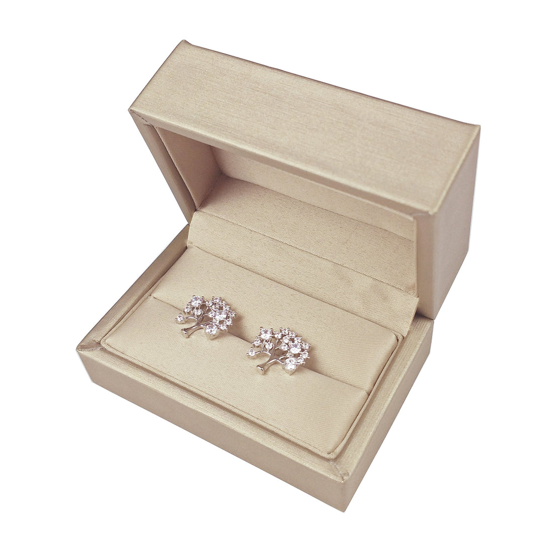 Gold Bearer Ring Box – Premium PU Leather Double Rings Box for Wedding Engagement Gift Box