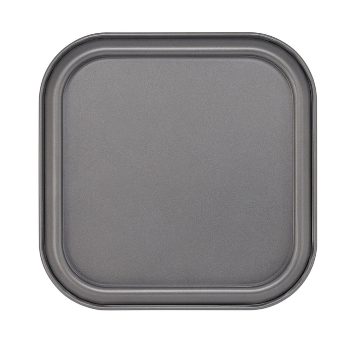 Advanced Nonstick Springform Baking Pan / Nonstick Springform Cake Pan, Square - 9 Inch, Gray