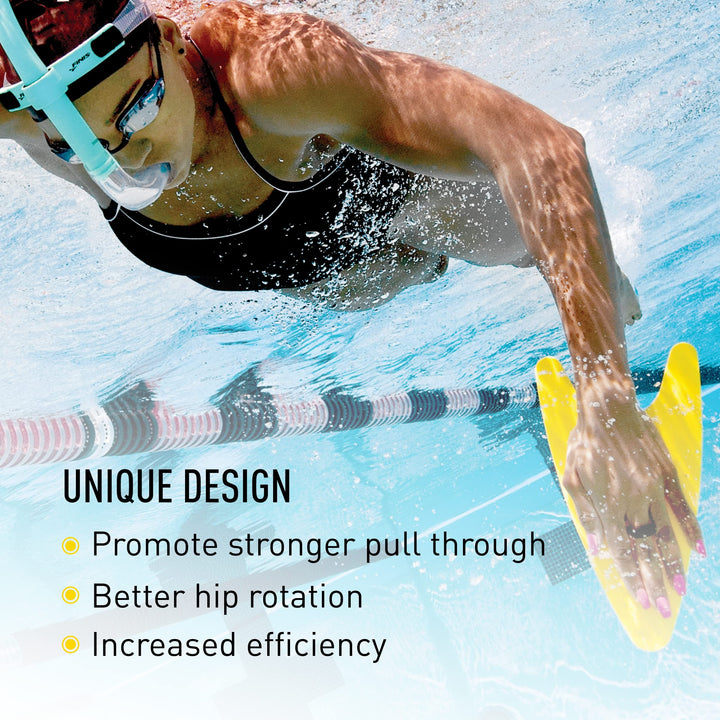 FINIS Adult Freestyler Hand Paddles (Yellow)