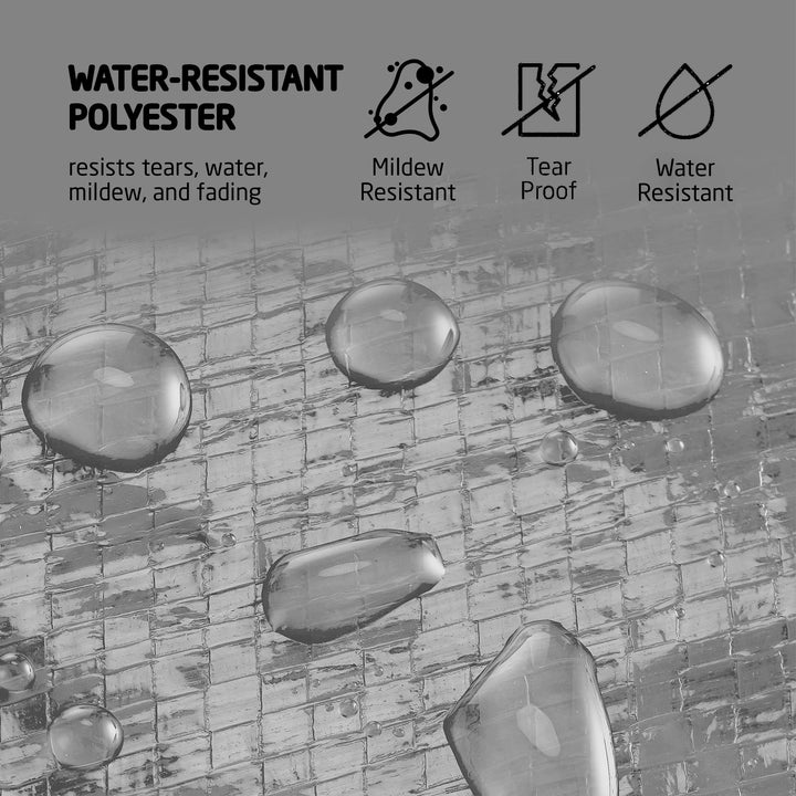 Christmas Tree Storage Bag - Fits 7.5 Ft Artificial Trees - Waterproof Christmas Tree Bag - Strong, Durable Handles - Labeling Card Slot - Red