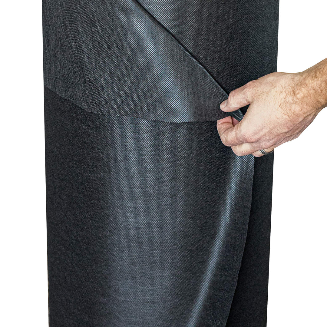 36 Inch x 3 Yard Upholstery Black Cambric Dust Cover Fabric Replacement for Sofas, Chairs, Conceals Frame and Staples Inside Furniture