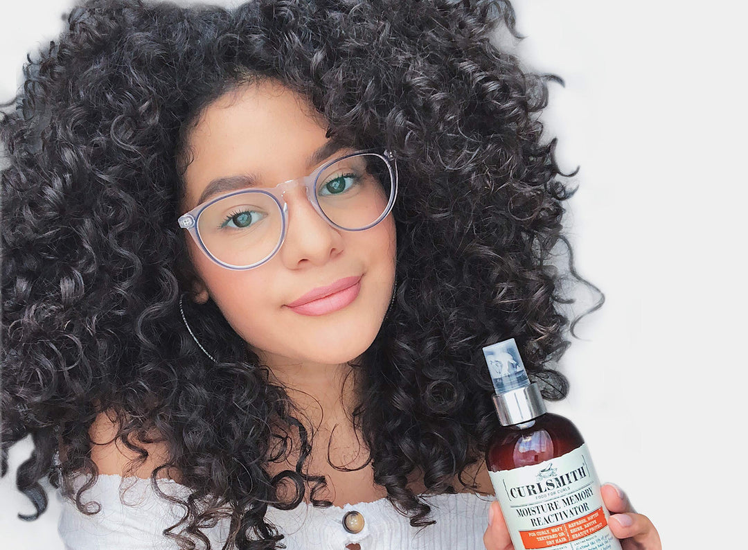 - Moisture Memory Reactivator - Vegan Refresher Leave In Conditioner for Wavy, Curly and Coily Hair (8oz)