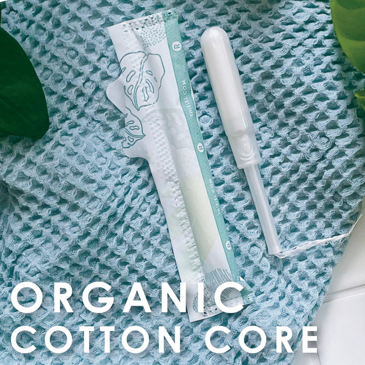 L. Organic Cotton Tampons Regular Absorbency, Free from