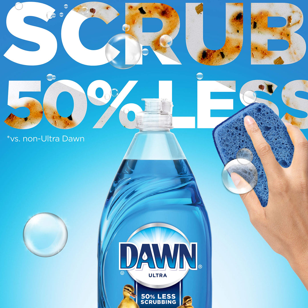 Dawn Ultra Dishwashing Liquid Dish Soap, Original Scent