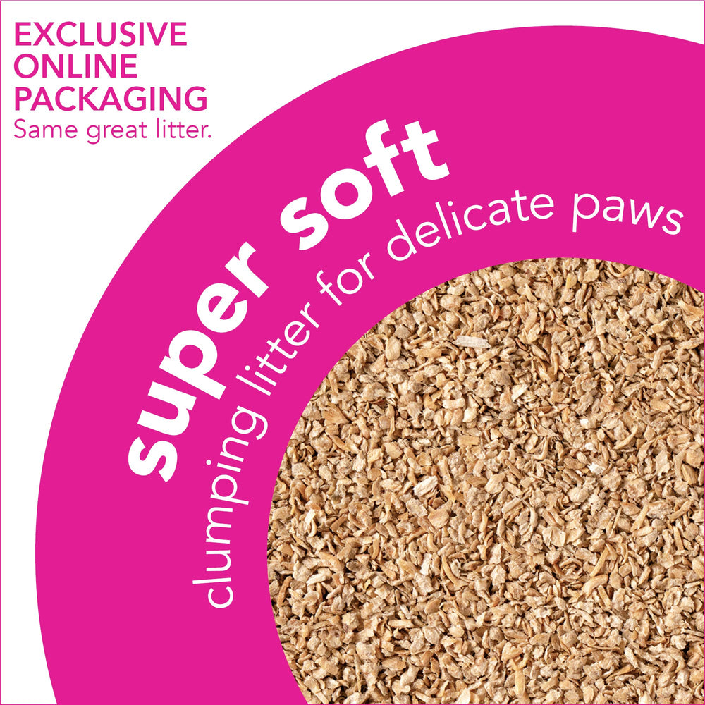 ökocat Super Soft Wood Clumping Cat Litter, Unscented,14 pounds - Natural Ingredients, Stops Odor, Clumps Solid, 99% Dust Free, Great for All Cats, Sensitive Paws, Kittens