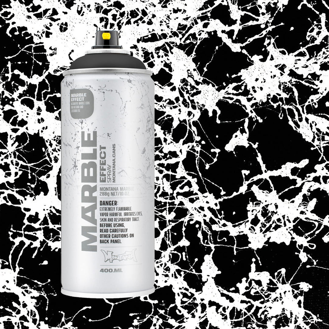 Montana Effect 400 ml Marble Color, Black Spray Paint