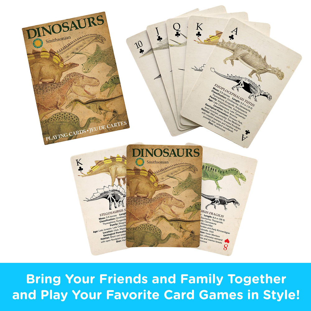 AQUARIUS Smithsonian Playing Cards - Themed Deck of Car