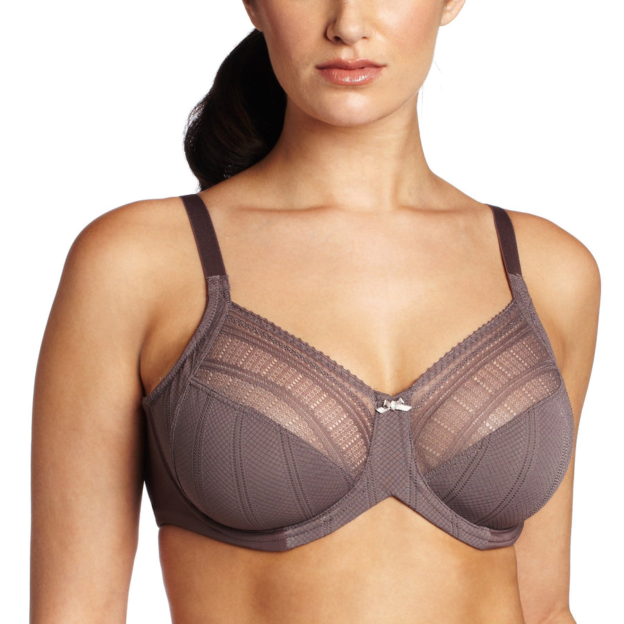 womens Enchantment Three-section Unlined Underwire Ly0434 minimizer bras, Rum Raisin W/ Rose Cream, 36G US