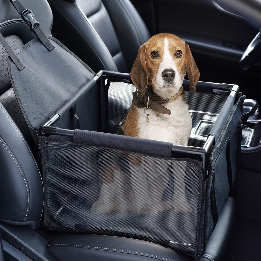 Dog Car Seat, Portable &amp; Breathable, Waterproof, Suitable for Small &amp; Medium Pets, Upgraded