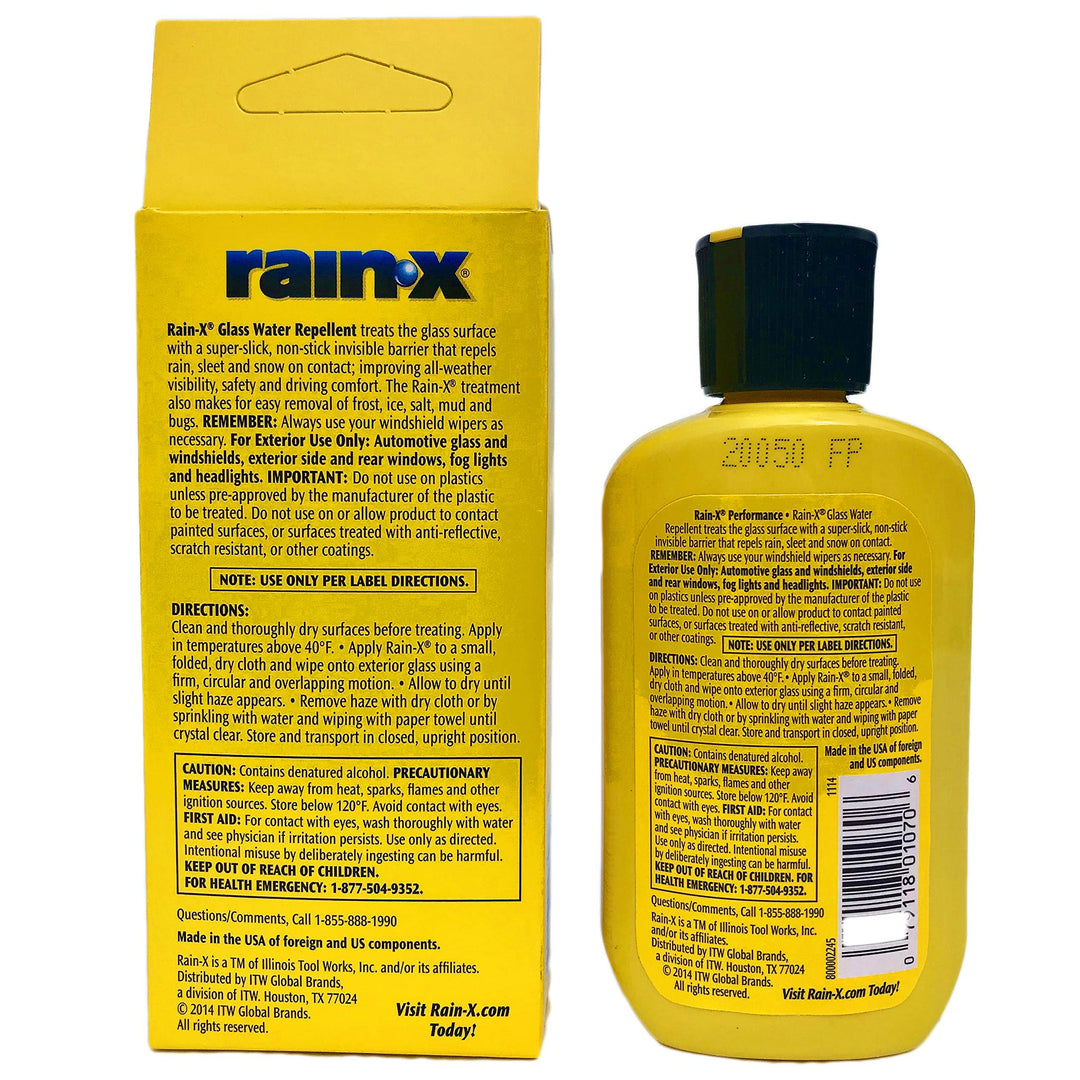 Rain-X Original Windshield Treatment Glass Water Repell