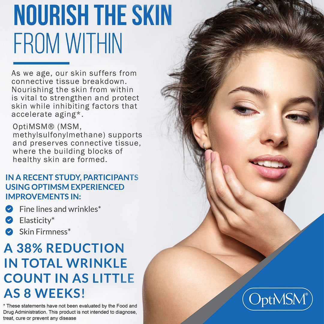 MSMPure Max Strength Skin &amp; Facial MSM Gel with Organic Aloe, 8 oz – Preservative-Free Skin Care for Smooth, Radiant Skin