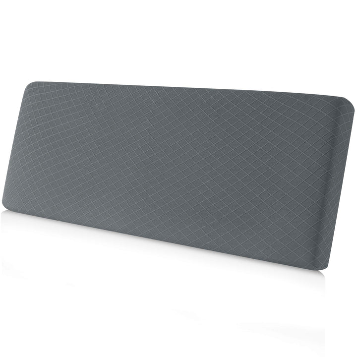 Stretch Couch Cushion Covers, RV Seat Cushion Covers, Individual Replacement Sofa Cushion Covers, Soft Chair Sofa Seat Cushion Slipcover with Elastic Bottom Jacquard Fabric (Large, Light Gray)