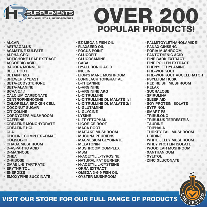 HR Supplements BCAA 2:1:1 Instantized Powder, 1 Kilogra