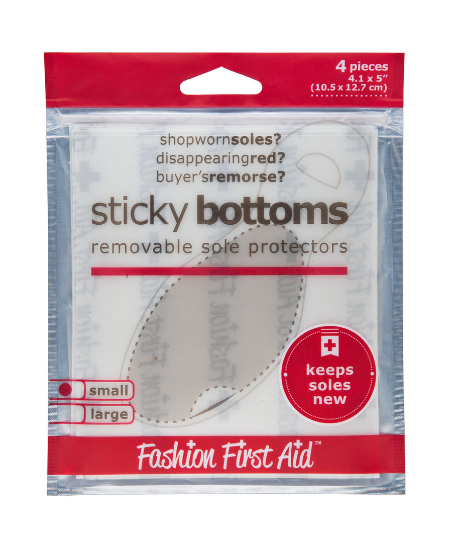 Fashion First Aid Sticky Bottoms: removable sole protec
