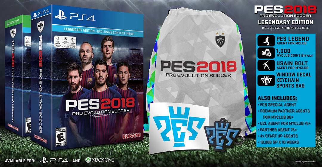 Pro Evolution Soccer 2018: Legendary Edition - Playstat