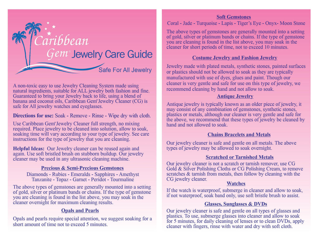 USA | 4 Pack | Polishing Cleaning Cloth | for Gold, Silver, Platinum Jewelry, All Metals | Non-Toxic | Restores Luster and Brilliance